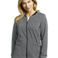 Women's 3-Pocket Crew Neck Warm-Up Scrub Jacket