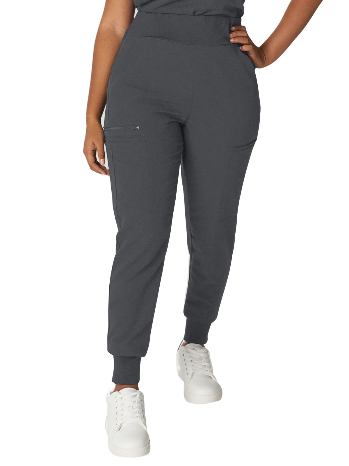 Women's 7-Pocket High-Rise Yoga Waist Jogger Pant