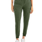 Women's Six-Pocket Hi-Low Leg Cuffs Jogger Pant - WB415 - Olive
