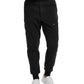 Men's Seven-Pocket Cargo Jogger Pant - WB417 - Black