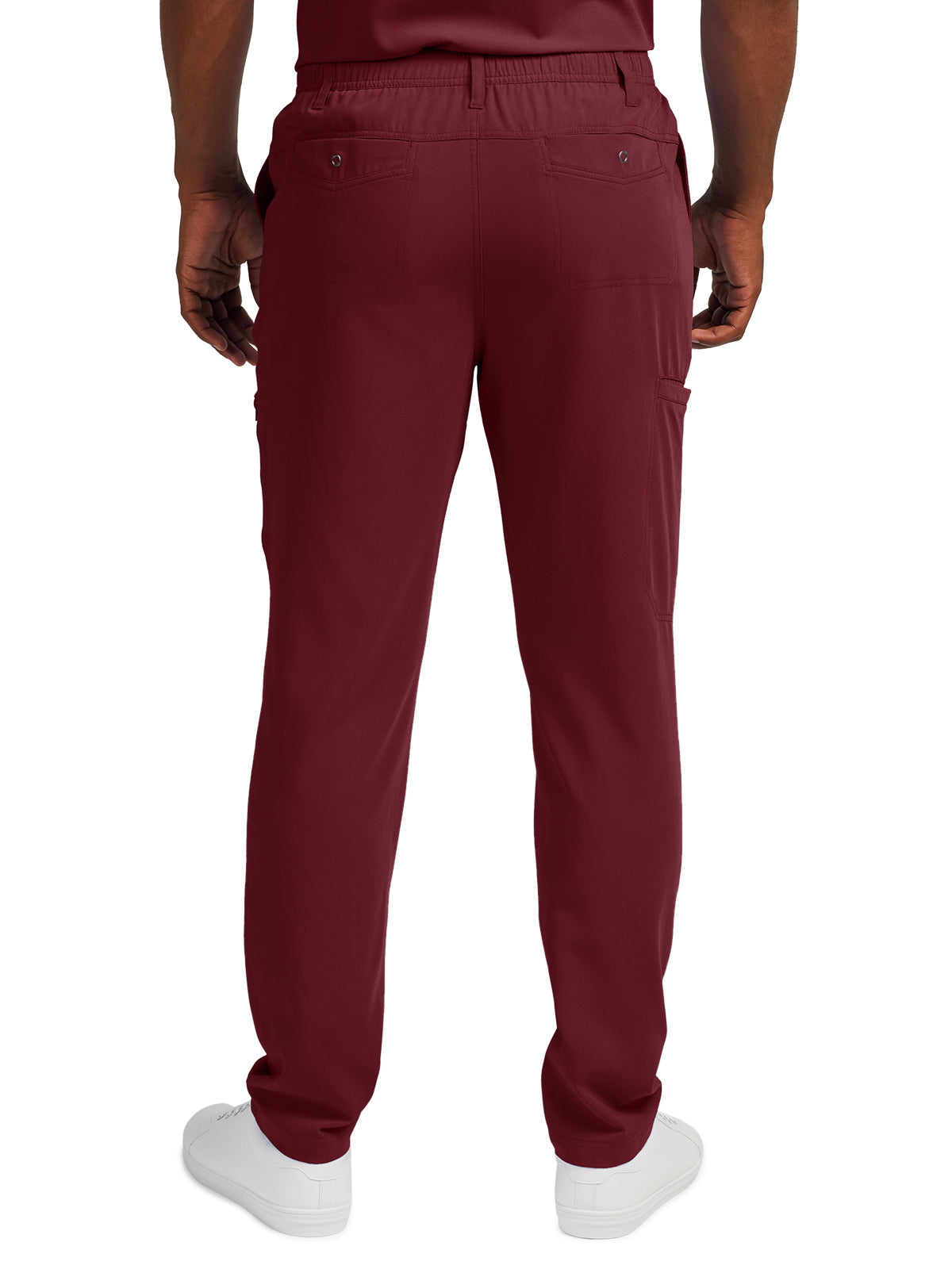 Men's 7-Pocket Tapered Leg Cargo Scrub Pant