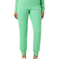 Women's Six-Pocket Knitted Waistband Jogger Pant - WB420 - Mint Julep