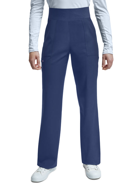 Women's Six-Pocket Wide-leg Pant - WB421 - Navy