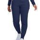Women's Six-Pocket High-Rise Knit Elastic Waist Jogger Pant - WB430 - Navy