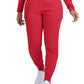 Women's 6-Pocket High-Rise Knit Elastic Waist Jogger Scrub Pant