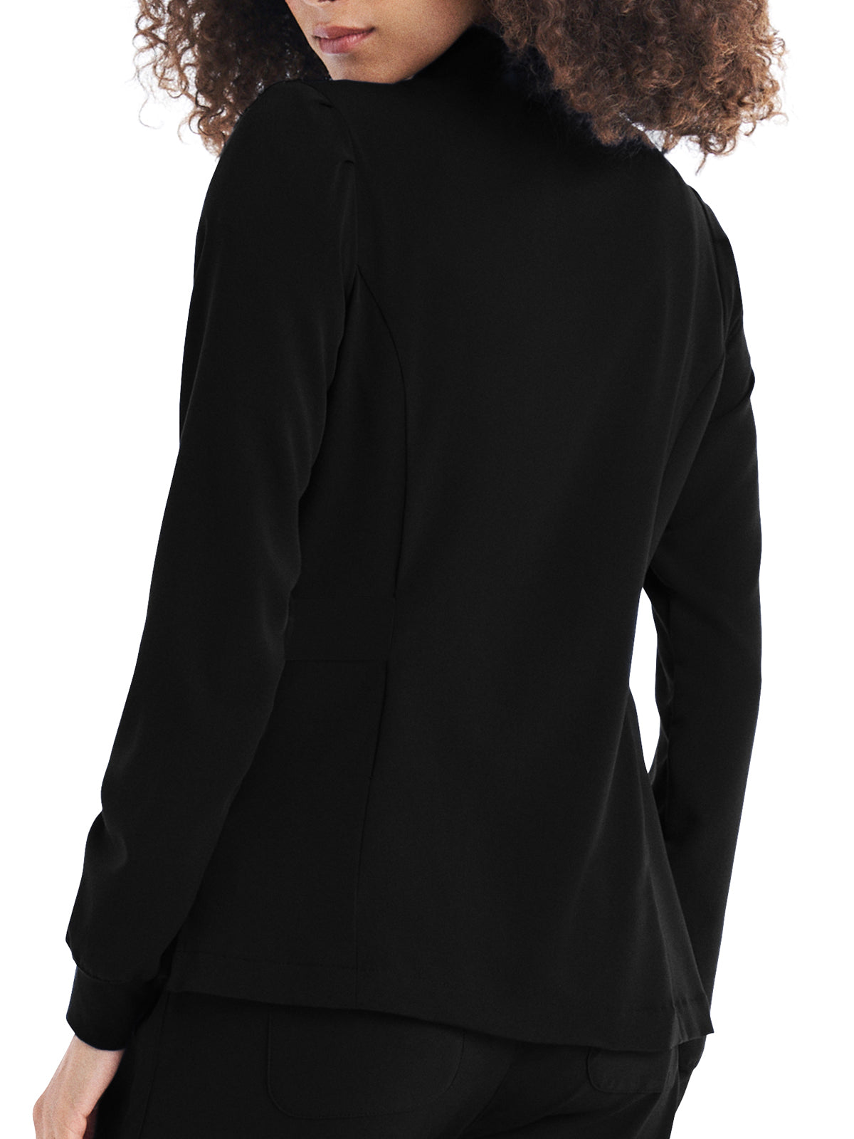 Women's 2-Pocket Mock Neck Zip-Front Jacket