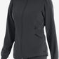 Women's 2-Pocket Mock Neck Zip-Front Scrub Jacket