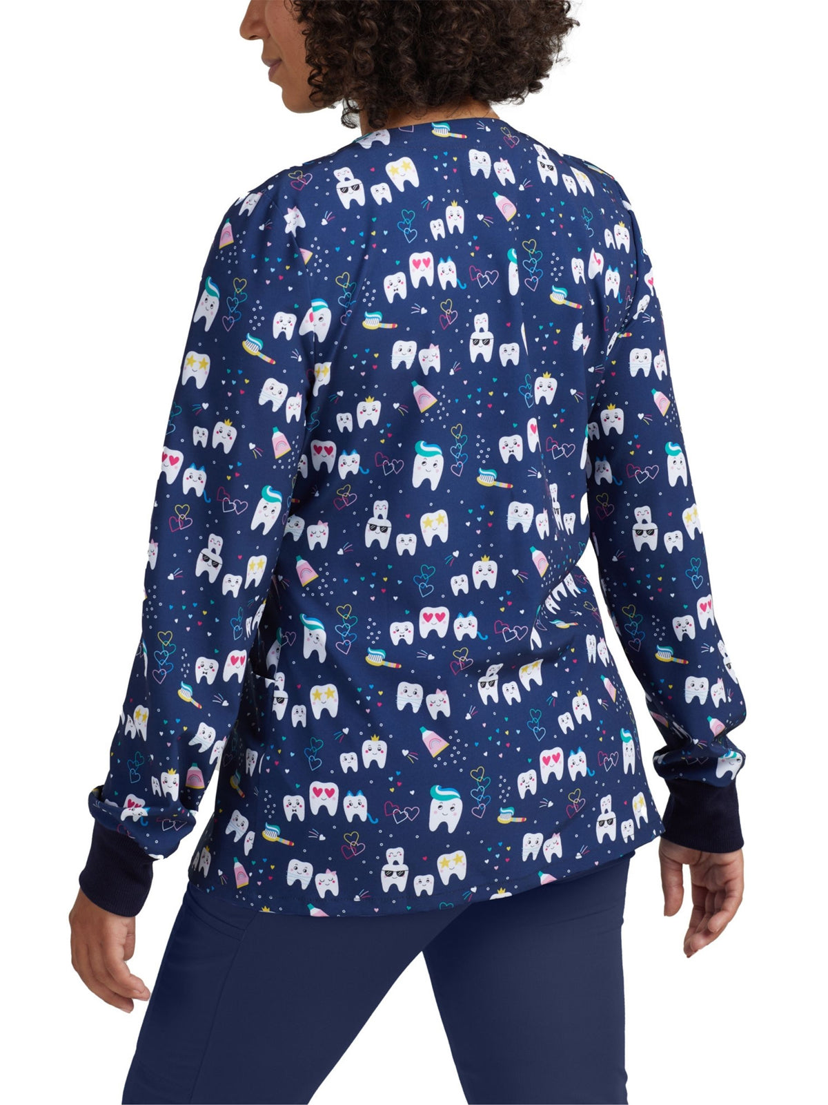 Women's 3-Pocket Scrub Jacket