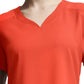 Women's Curved V-Neckline Top