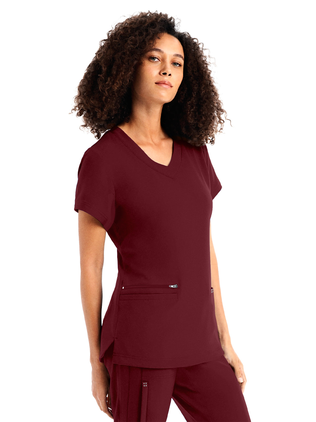 Women's 3-Pocket V-Neck Top