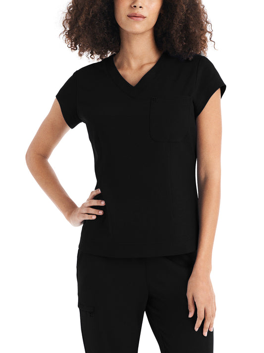 Women's 1-Pocket V-Neck Top