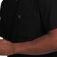 Men's 2-Pocket Fluid Resistant V-Neck Scrub Top