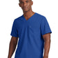 Men's 2-Pocket Fluid Resistant V-Neck Scrub Top