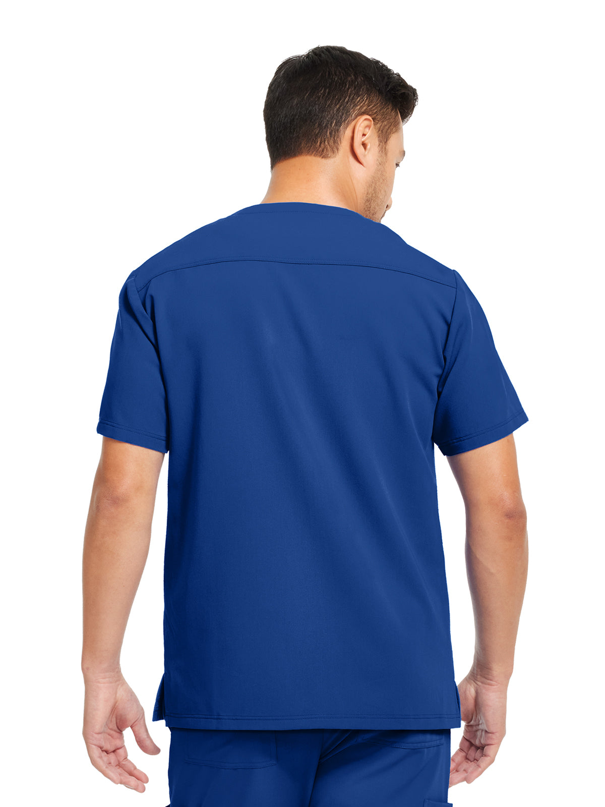 Men's 3-Pocket V-Neck Scrub Top