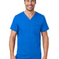 Men's Two-Pocket Tuck-In V-Neckline Top - WT150 - Royal