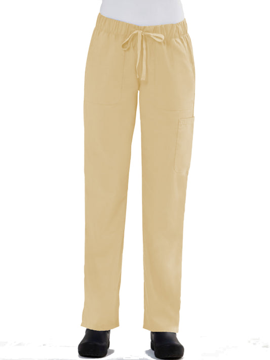 Ladies Full Waist Band Cargo Pant