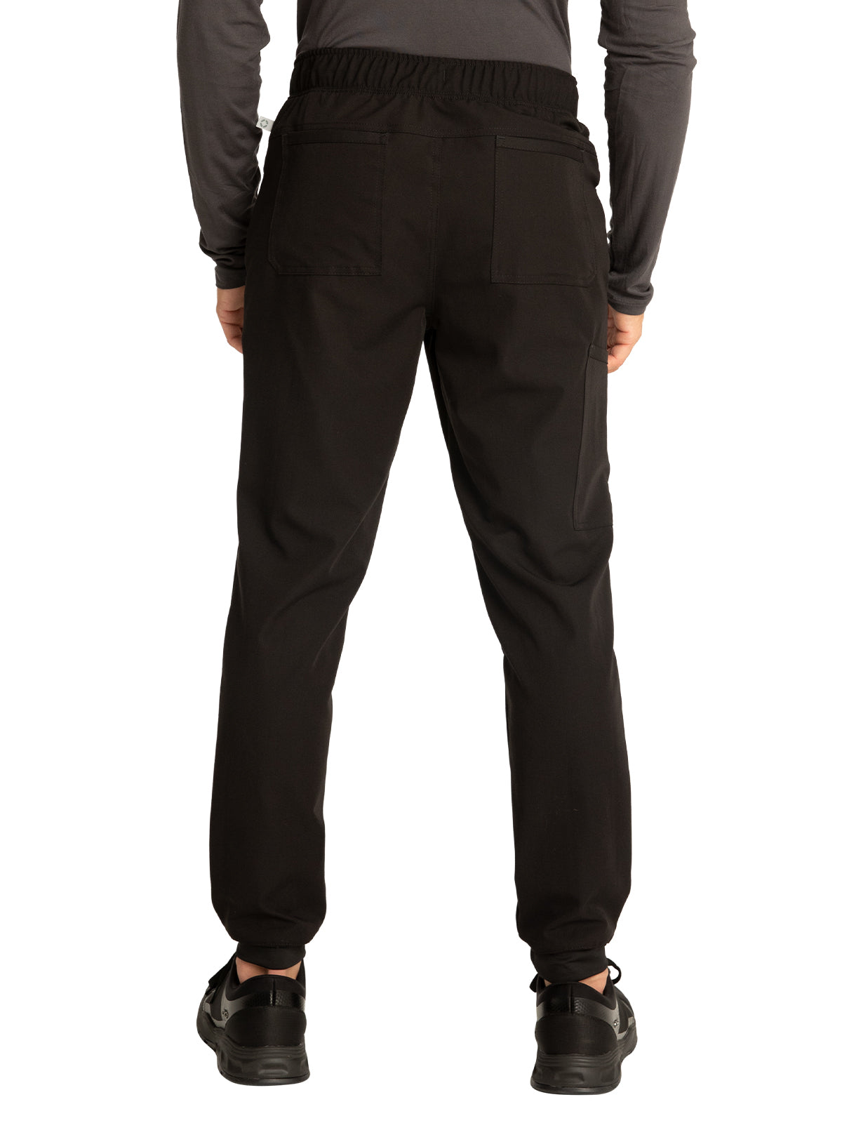 Men's Mid Rise Pull-on Elastic Waistband Jogger