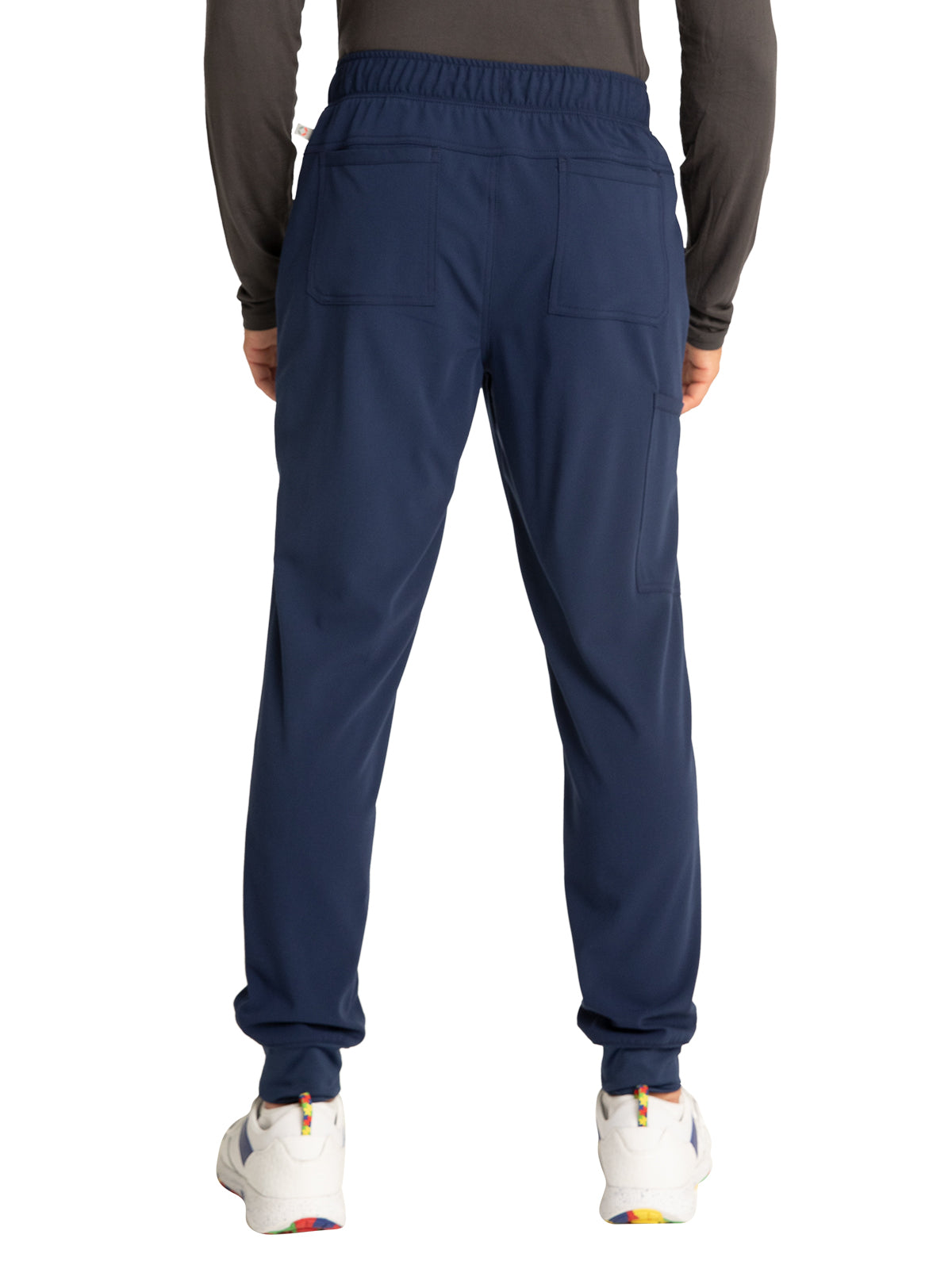 Men's Mid Rise Pull-on Elastic Waistband Jogger