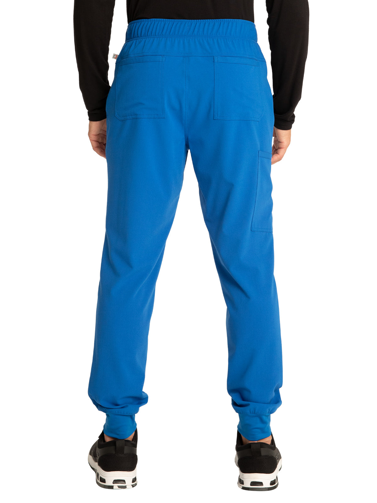 Men's Mid Rise Pull-on Elastic Waistband Jogger