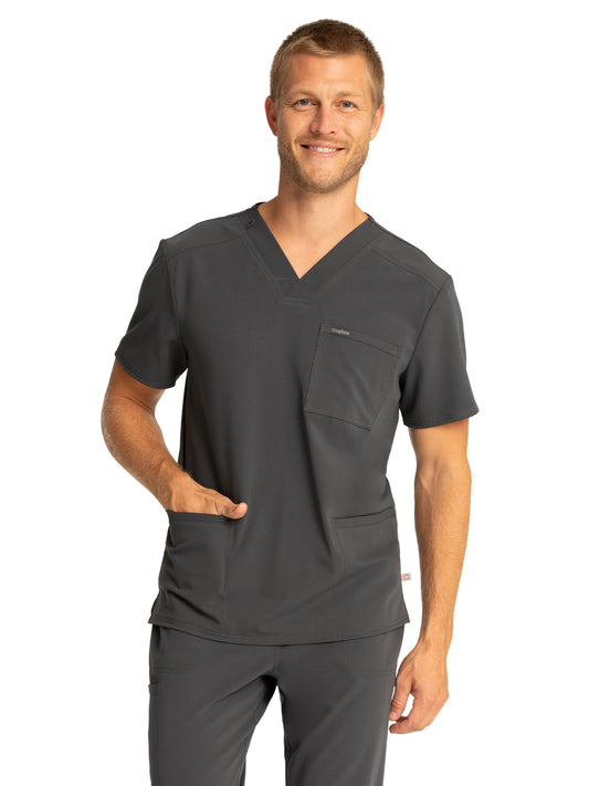 Men's 3-Pocket V-Neck Top