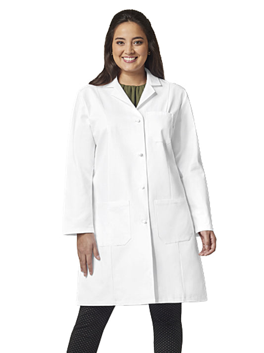 39" Knot Button Traditional Length Lab Coat