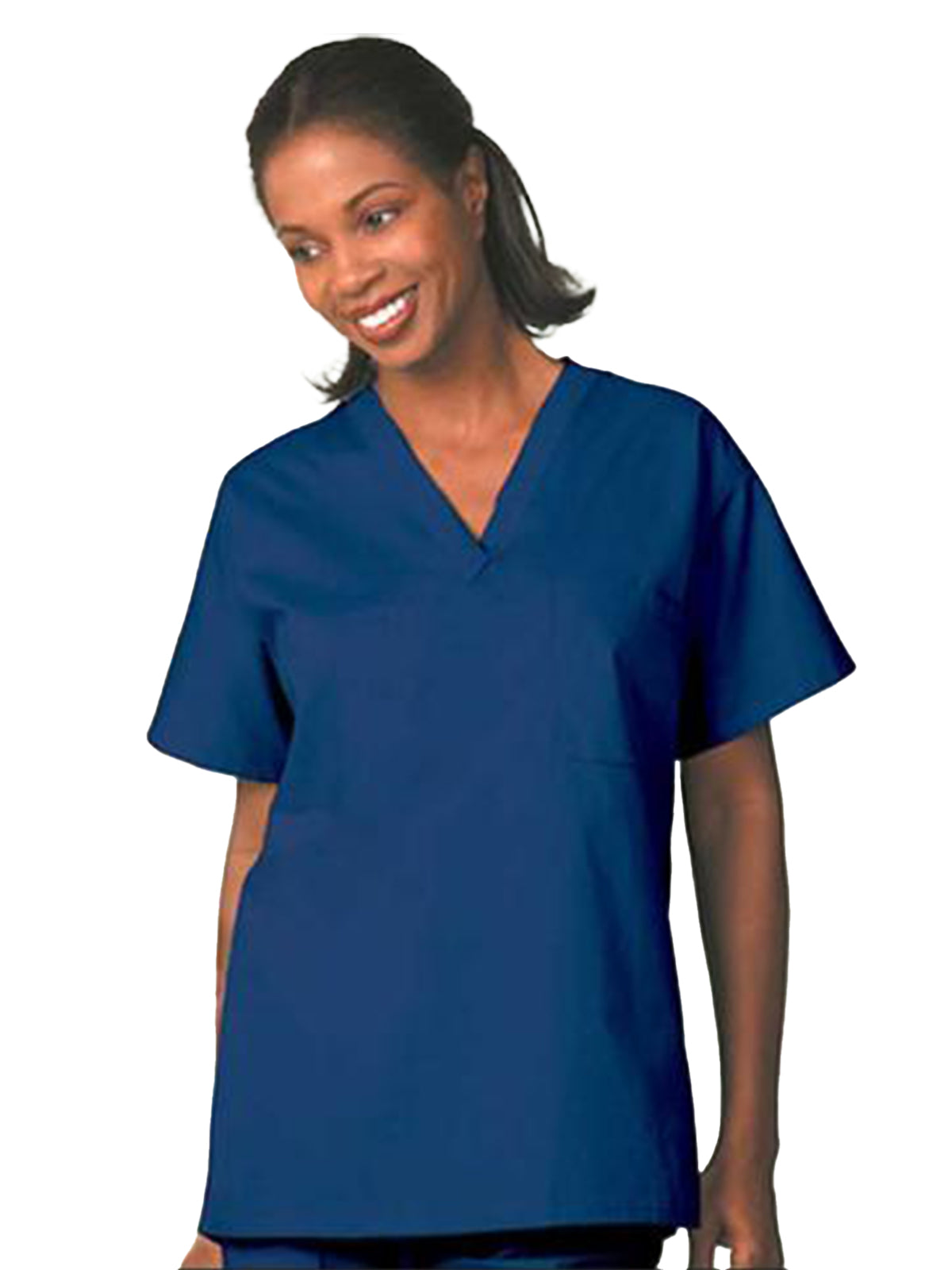 Unisex Reversible Set-In Scrub Shirt