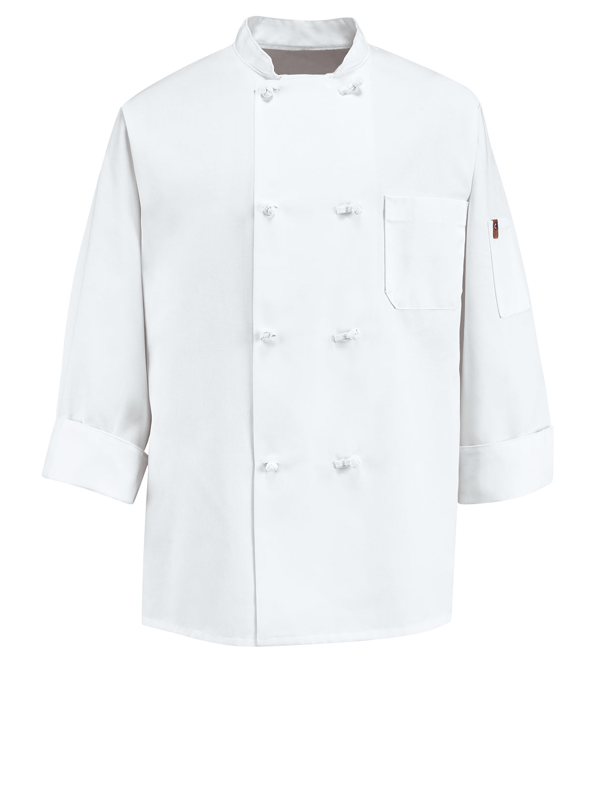 Unisex Eight Knot Button 30" Chef Coat