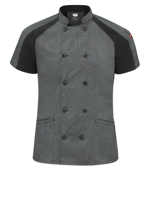 Women's Airflow Raglan Chef Coat with OilBlok