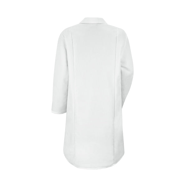 Women's Three-Pocket Gripper-Front 38.25" Full-Length Lab Coat