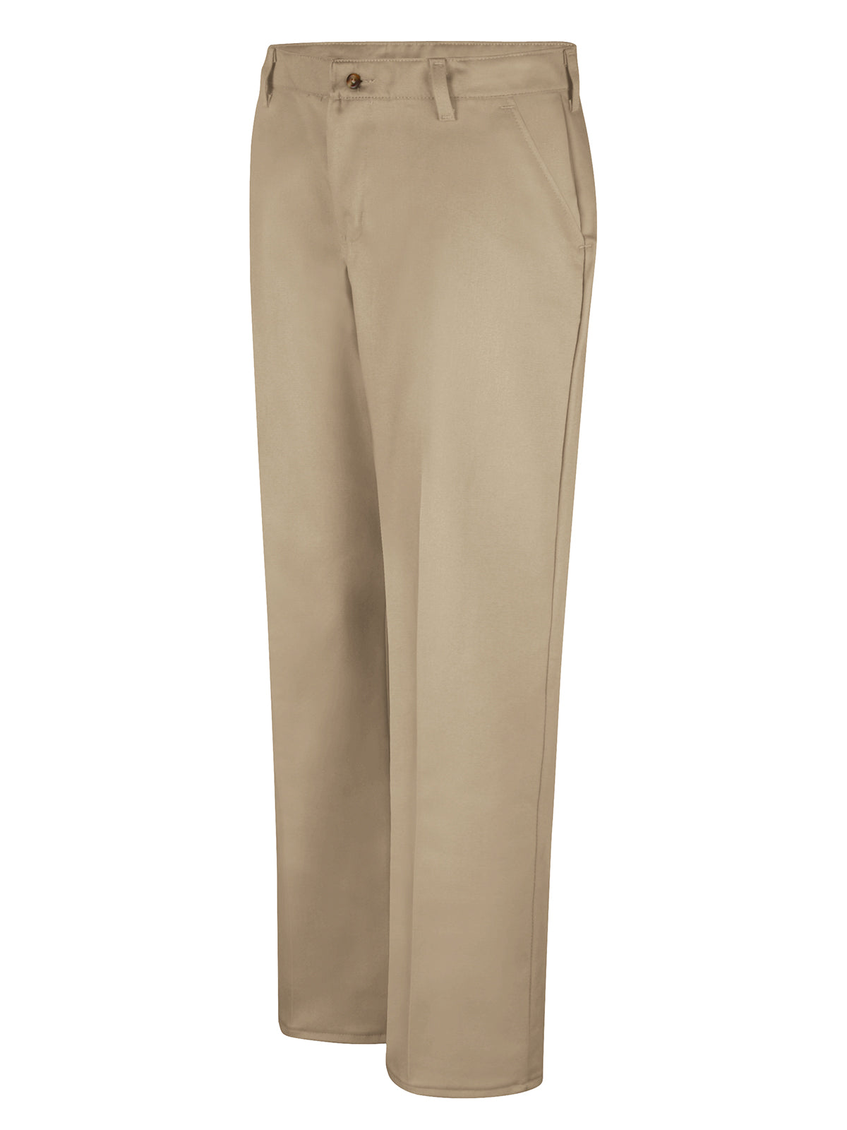 Women's Plain Front Cotton Pant (Sizes: 24x24 to 24x34U)