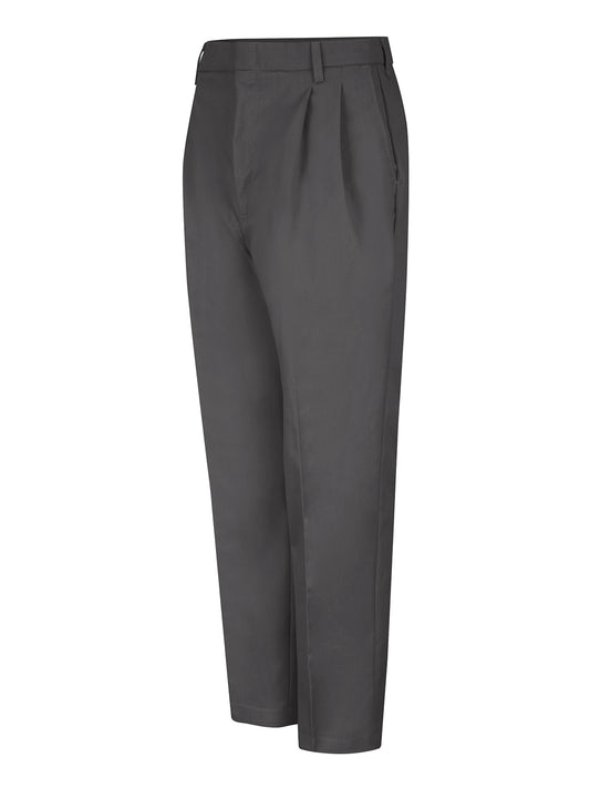 Men's Pleated Twill Slacks (Sizes: 28x36U to 50x36U)