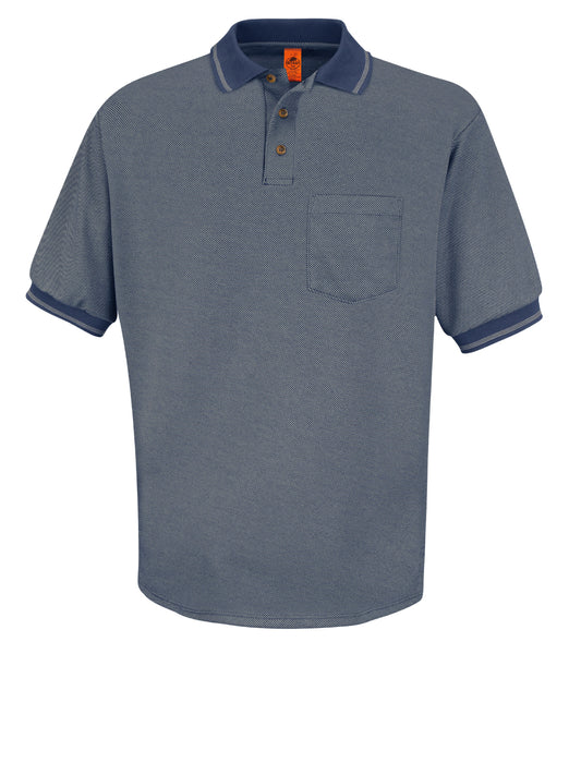 Men's Short Sleeve Performance Knit Twill Polo