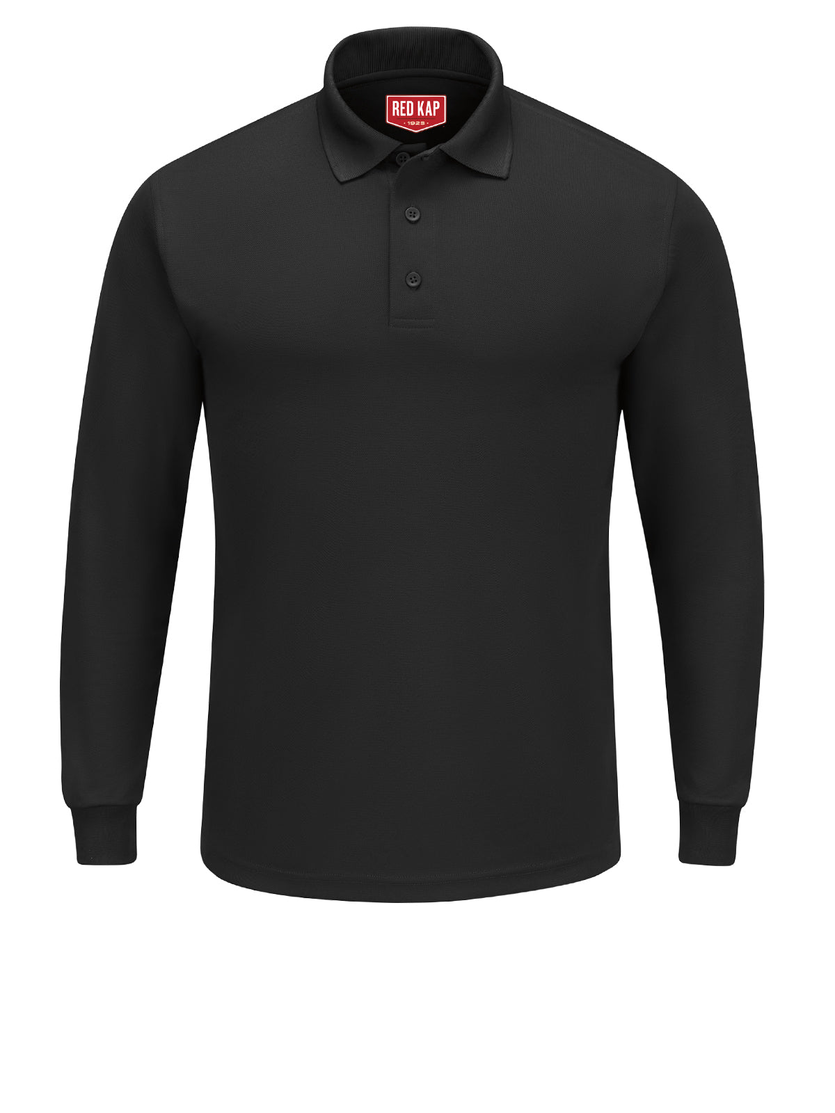 Men's Long Sleeve Solid Performance Polo