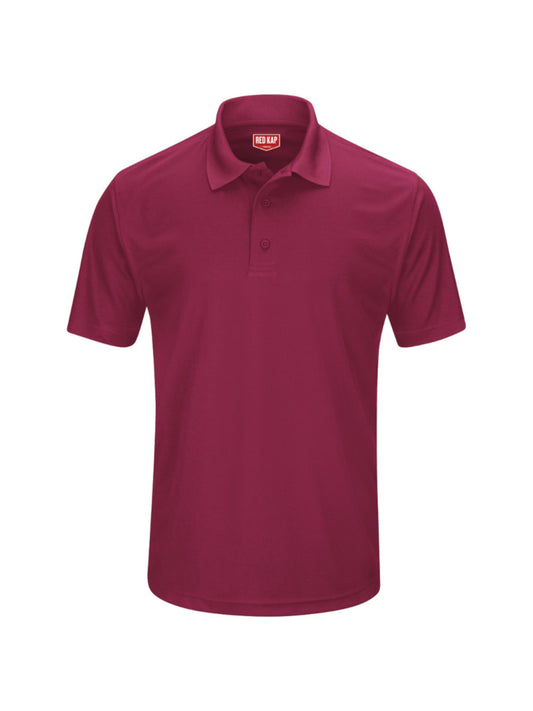 Men's Short Sleeve Performance Knit Pocketless Core Polo