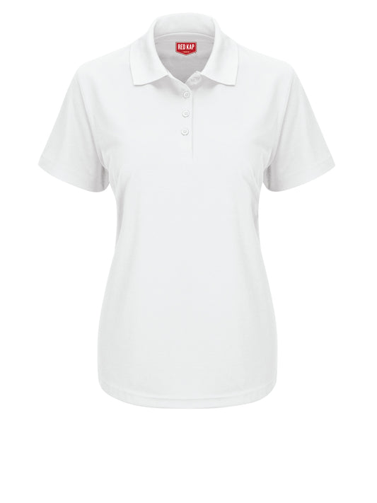 Women's Short Sleeve Performance Knit Pocketless Core Polo